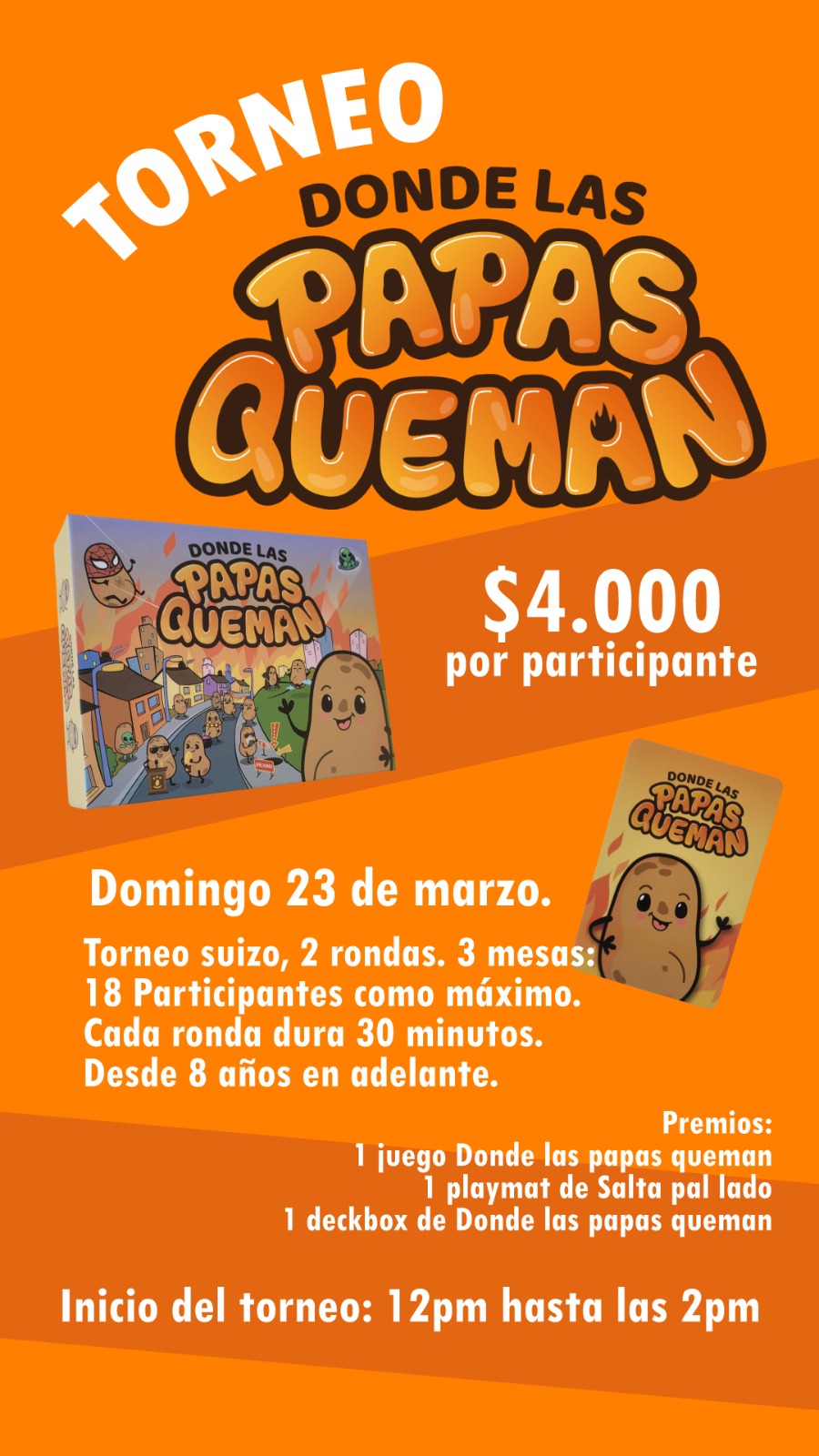 Torneo “Donde las papas queman”