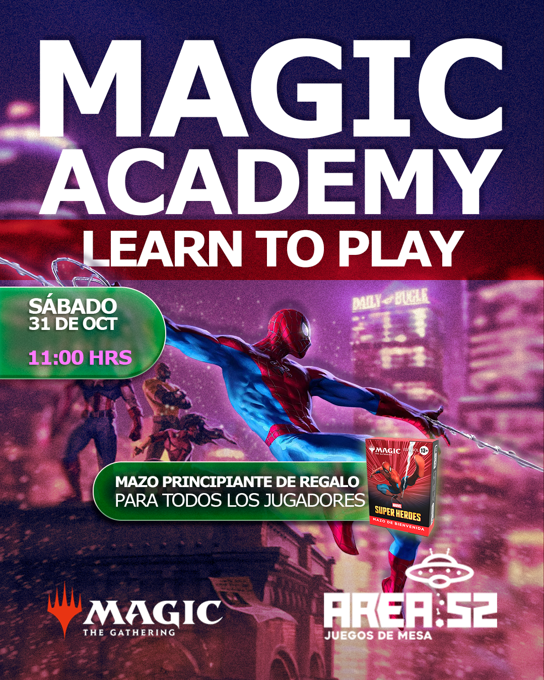 Inscripción — Magic: The gahtering - Magic Academy: Learn to play