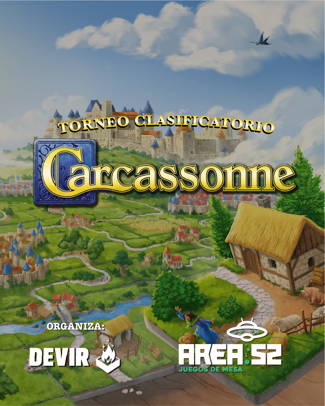 Entrada Torneo Clasificatorio Carcassonne - Area52