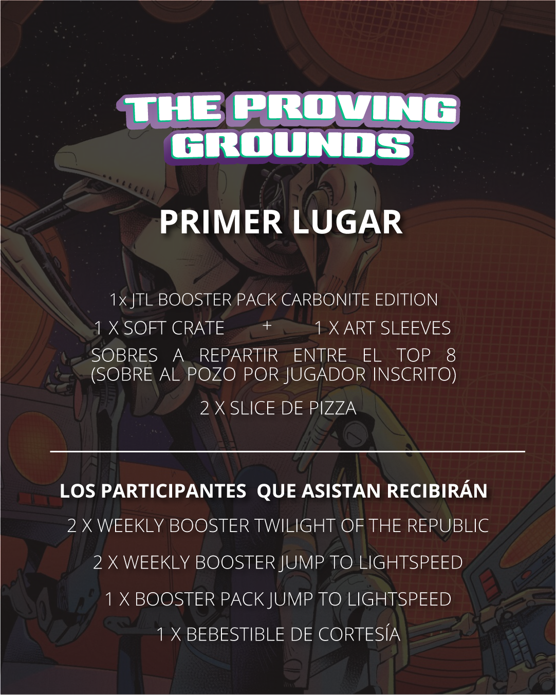 THE PROVING GROUNDS – TORNEO COMPETITIVO STAR WARS UNLIMITED