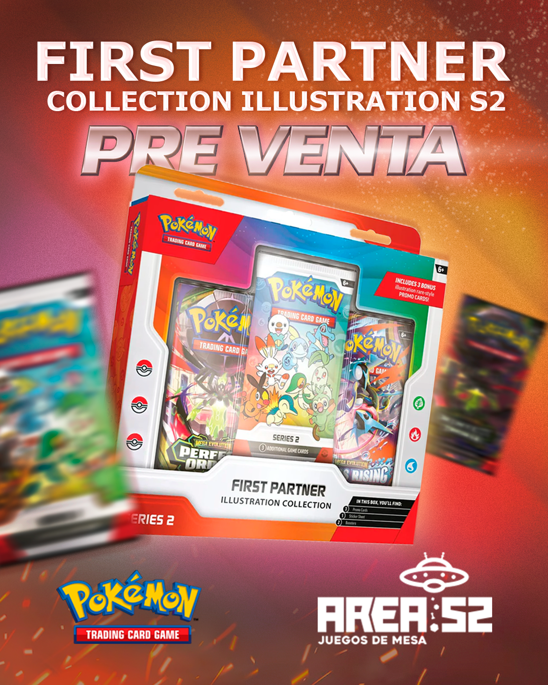 Colección Ilustración Primer Compañero: Serie 2 (Español) - Pokémon TCG (Preventa)