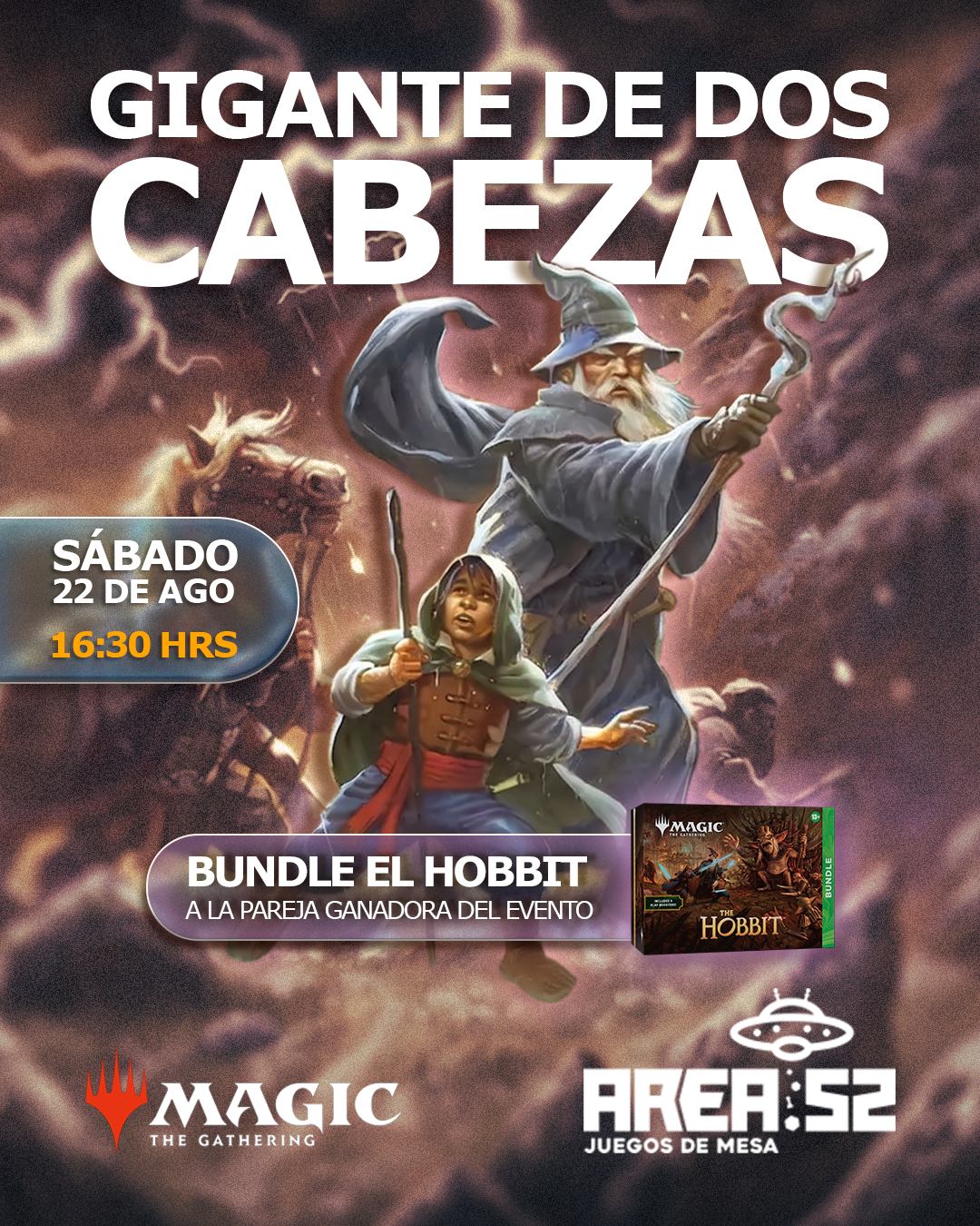 Inscripción — Magic:The gathering - Gigante de dos cabezas El hobbit