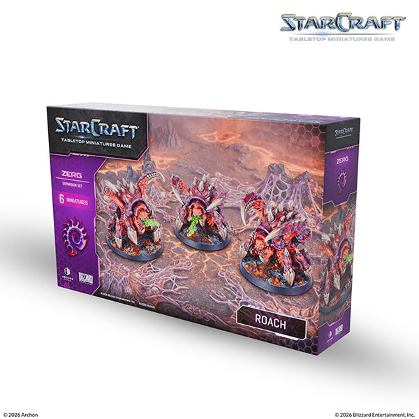 StarCraft TMG: Zerg Roach Expansion Set - Expansión de Wargame (Preventa)