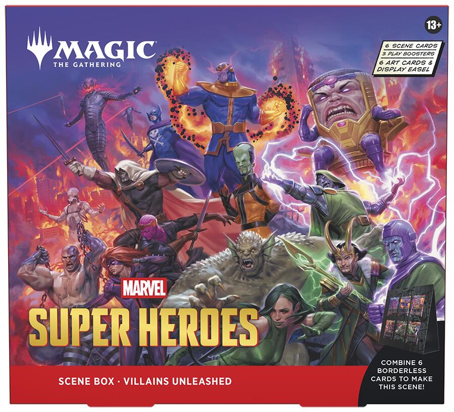 Magic: The Gathering | Marvel Super Heroes - Scene Box: Villains unleashed (Preventa)