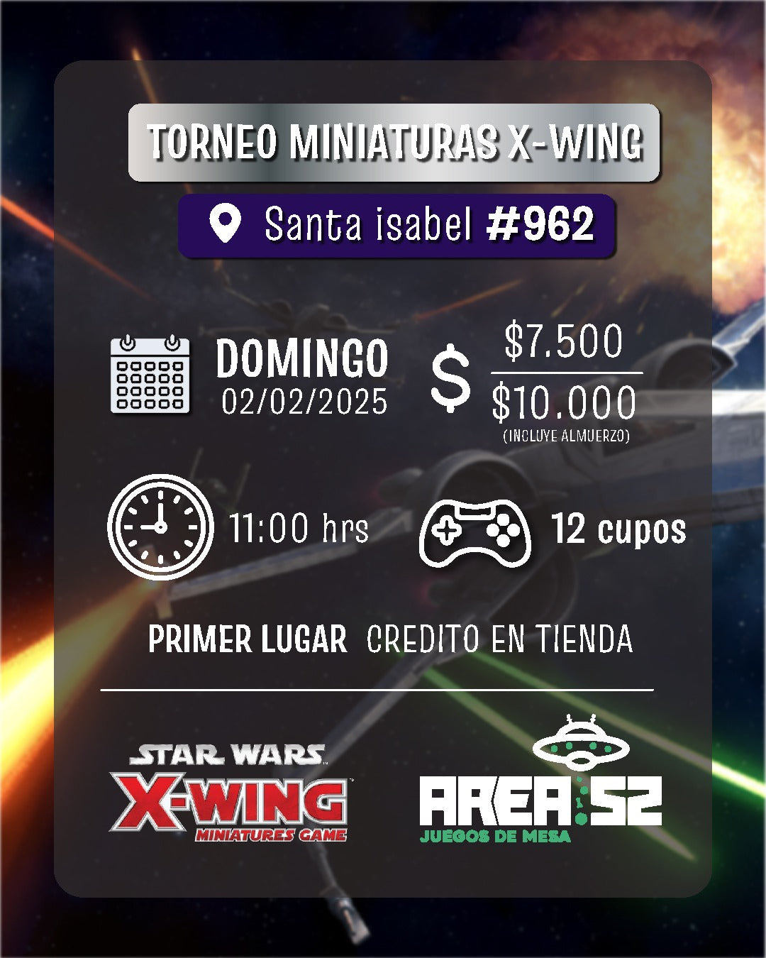 Torneo Star Wars: X-Wing