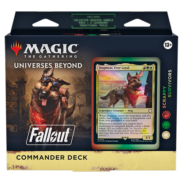 Magic: The Gathering - Fallout Commander Deck: Scrappy Survivors (Inglés)