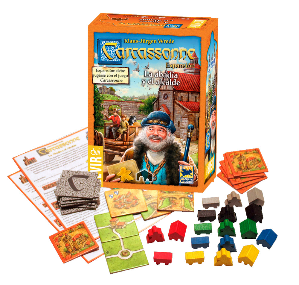 Carcassonne: La Abadía y el Alcalde