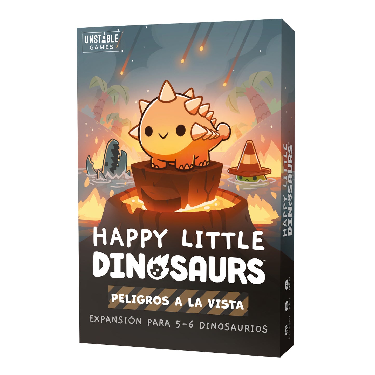 Happy Little Dinosaurs: Peligros a la vista - Expansión 5-6 Jugadores