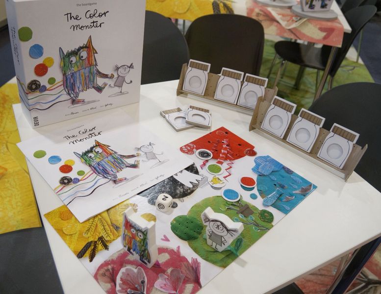 The Color Monster (El monstruo de colores) - Inglés