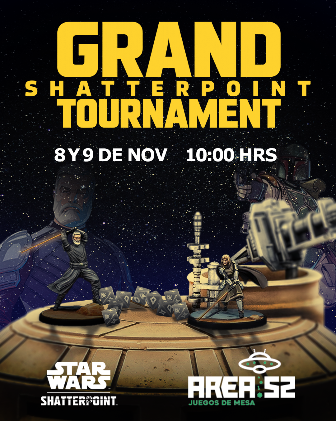 Entrada Grand Tournament AREA 52: Star Wars Shatterpoint - 8 y 9 de Noviembre