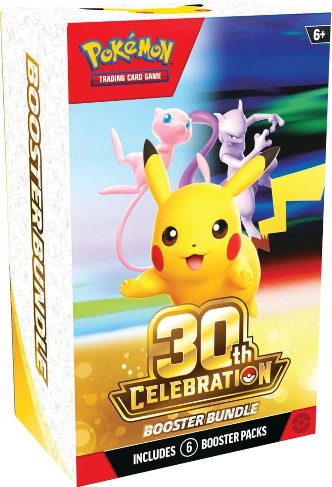 Pokémon TCG: 30th Celebration - Booster Bundle (Inglés)