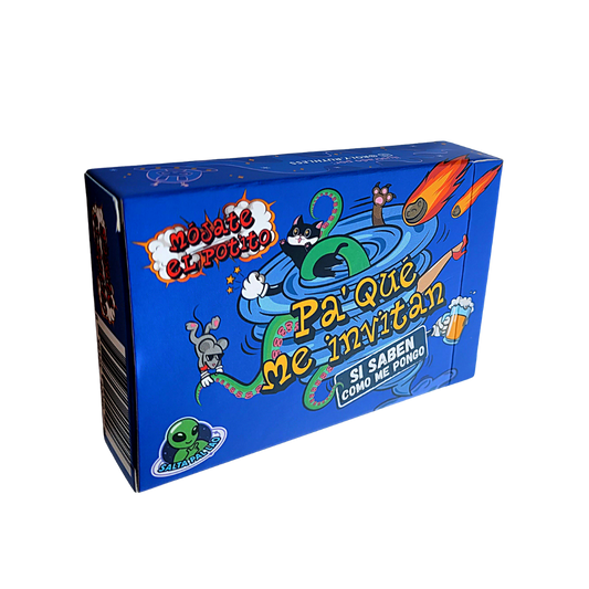Pa' Que Me Invitan... Si Saben Como Me Pongo - Juego de Cartas Party Game (Expansión Autojugable)