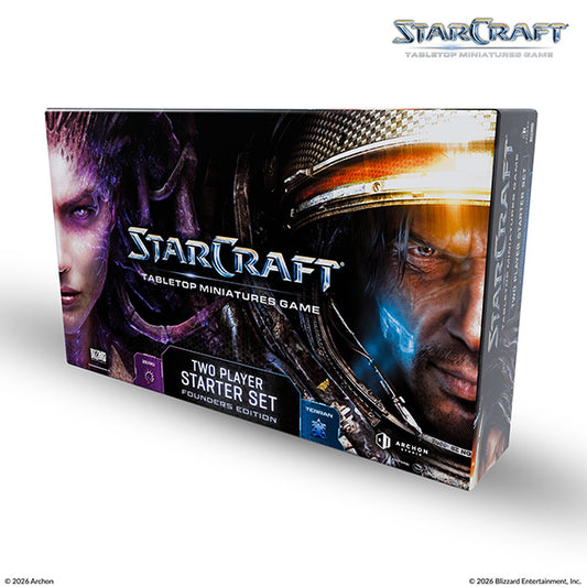 StarCraft TMG: Starcraft Two-Player Starter Set Founders Edition - Wargame de Miniaturas