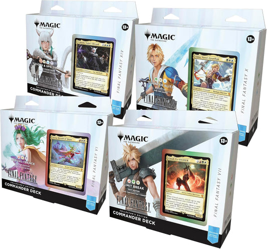 MTG Final Fantasy Commander Decks Collector's Edition (4 pack) [EN]