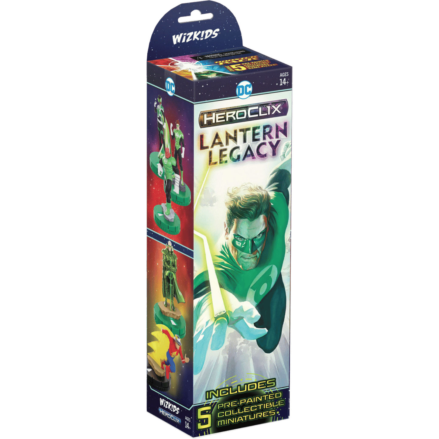 DC HeroClix: Lantern Legacy Booster (5 Figuras) - Miniaturas DC Coleccionables