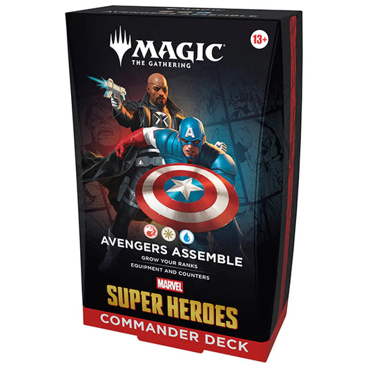 Magic: The Gathering | Marvel Super Heroes - Commander Deck: Avengers Assemble (Preventa)
