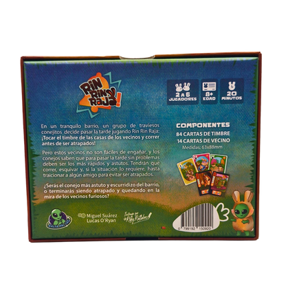 Rin Rin Raja - Juego de Cartas Familiar (Chileno)