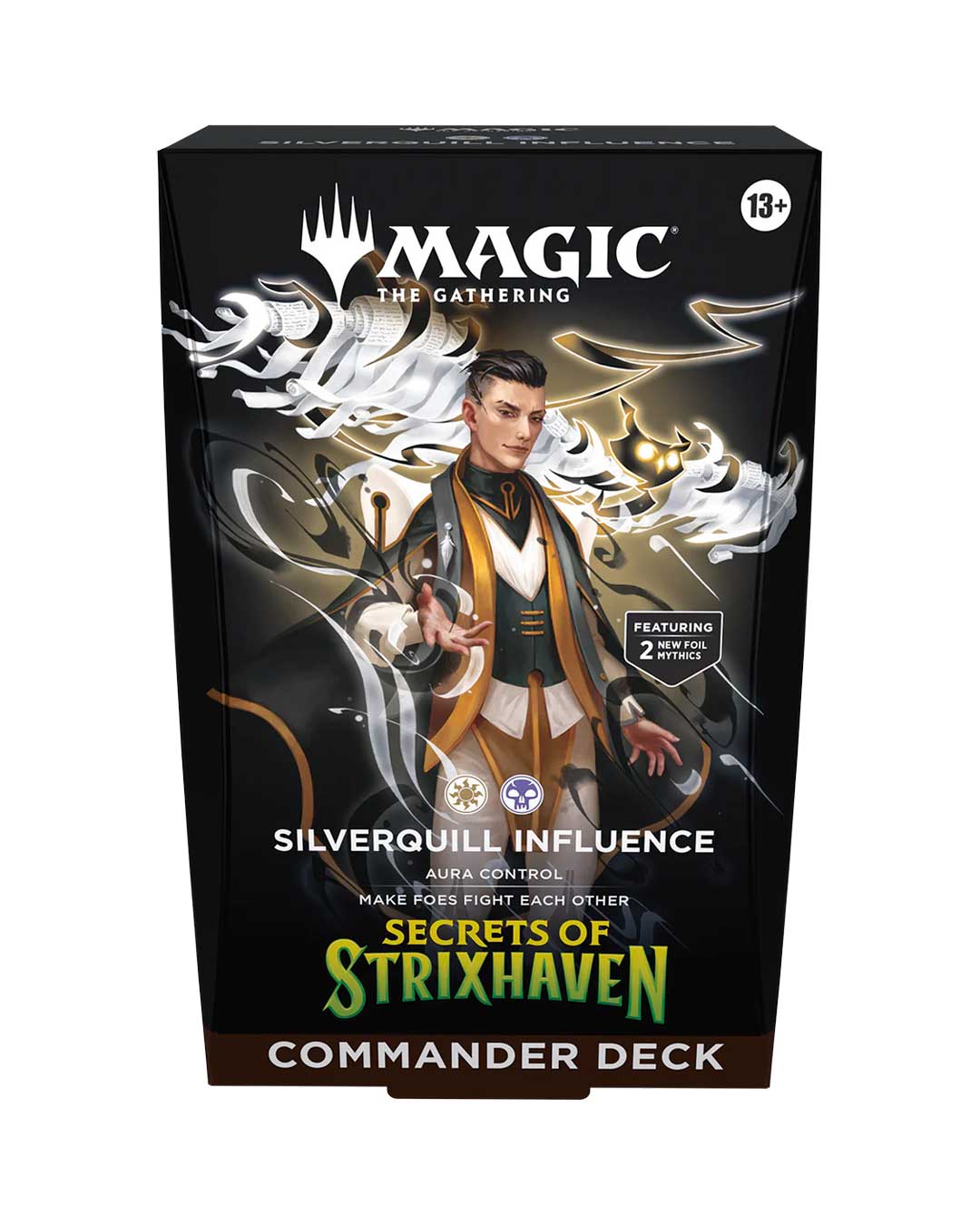 Magic: The Gathering – Secrets of Strixhaven - Commander deck Silverquill Influence