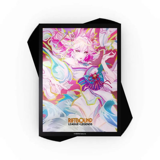 Riftbound TCG: Spiritforged Art Sleeves (Spirit Blossom Ahri) - 100 Protectores