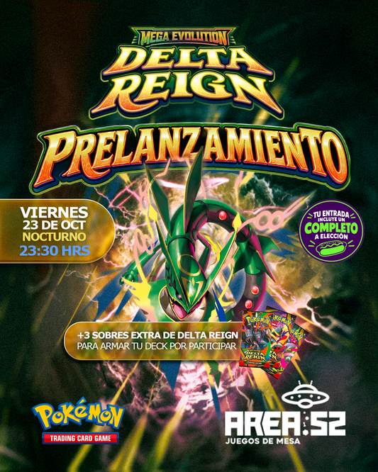 Inscripción — Pokemon - Prelanzamiento — Delta reign Nocturno
