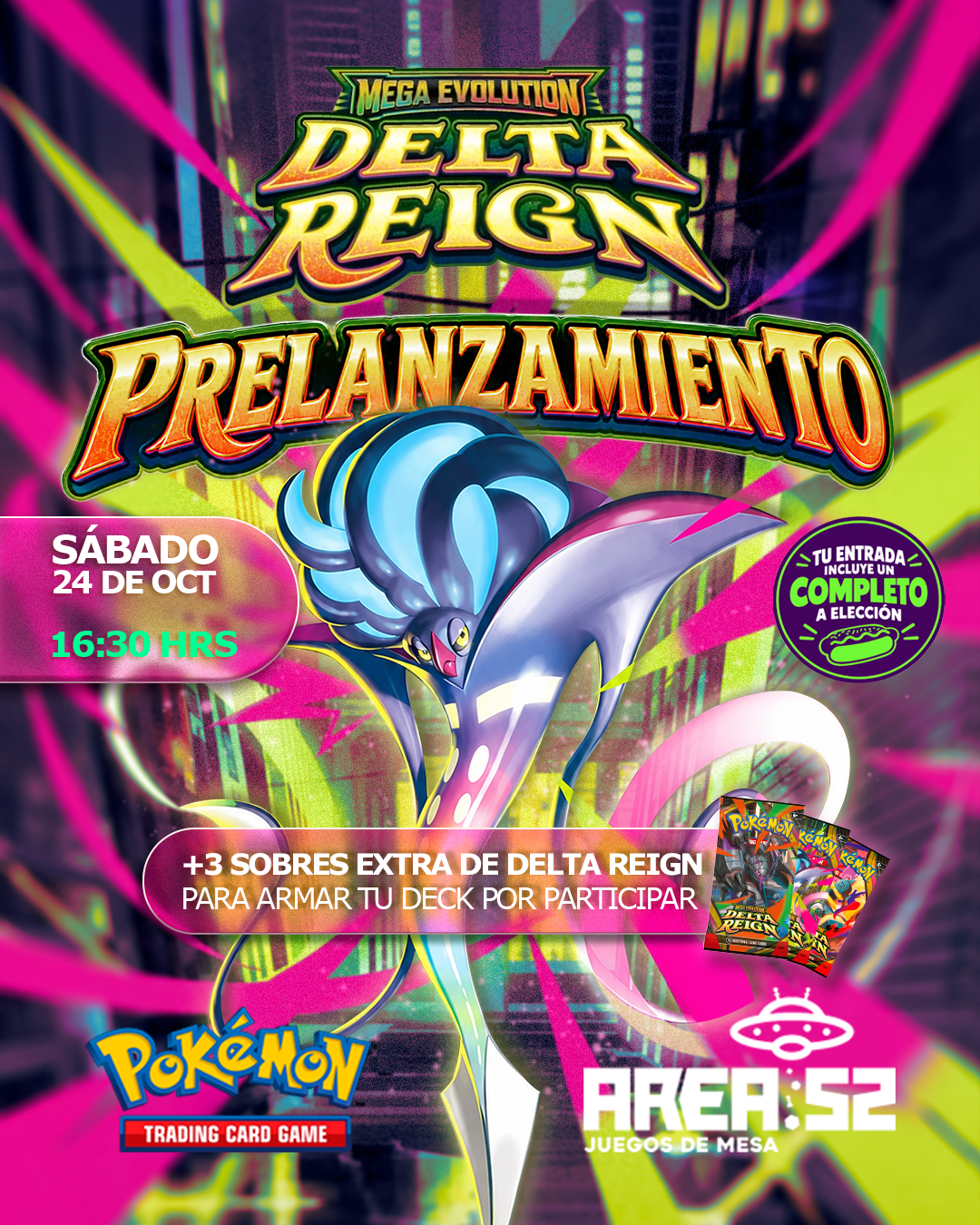 Inscripción — Pokemon - Prelanzamiento — Delta Reign