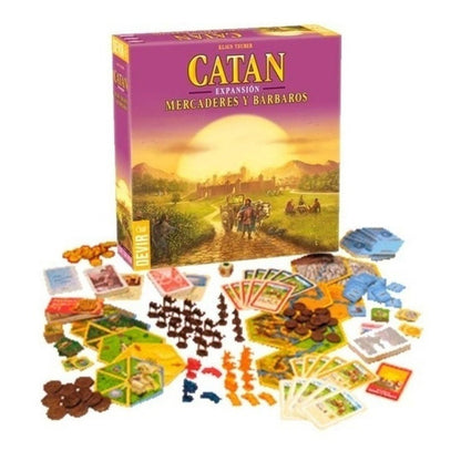 Catan: Mercaderes Y Bárbaros - Juego De Mesa