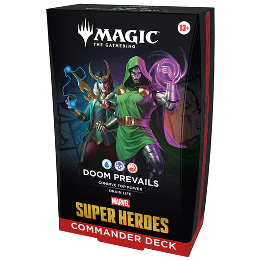 Magic: The Gathering | Marvel Super Heroes - Commander Deck: Doom Prevails (Preventa)