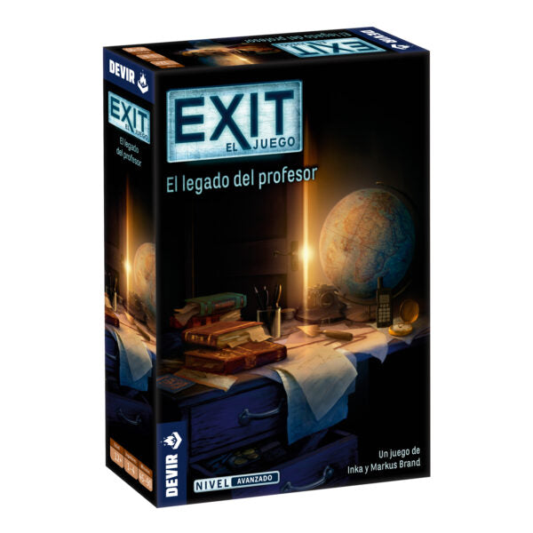 EXIT: El Legado del Profesor - Juego de Escape Room (Nivel Avanzado)