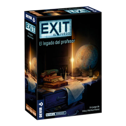 EXIT: El Legado del Profesor - Juego de Escape Room (Nivel Avanzado)