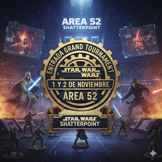 Entrada Grand Tournament AREA 52: Star Wars Shatterpoint - 1 y 2 de Noviembre