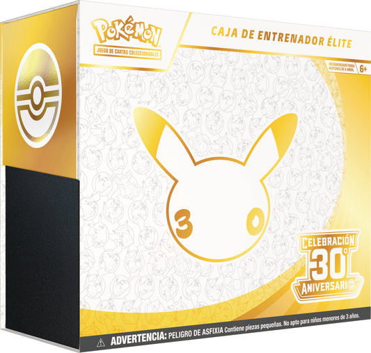 Pokémon TCG: 30th Celebration Elite Trainer Box (Inglés) - Preventa