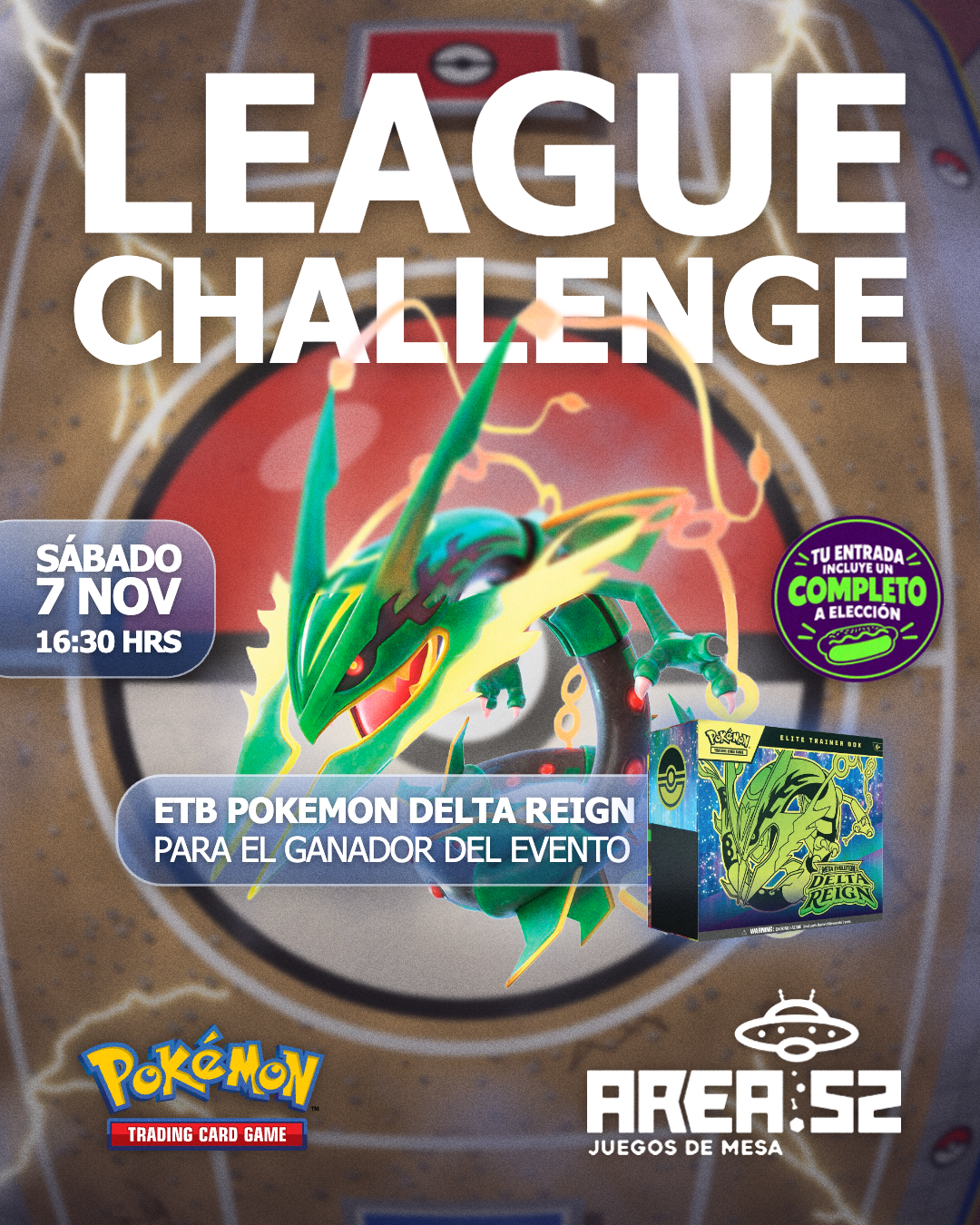 Inscripción — Pokemon - League Challenge — Delta Reign