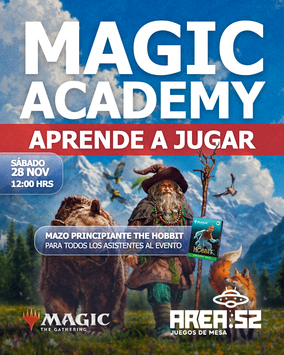 Inscripción — Magic: the gathering - Academy Aprende a jugar — The Hobbit