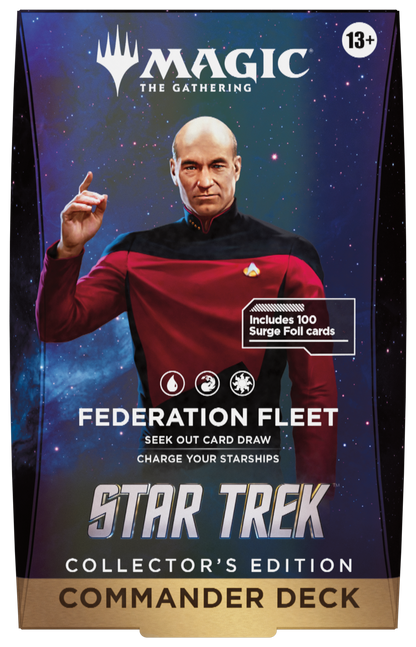 Magic: The Gathering Star Trek: Federation Fleet Collector's Edition - Commander Deck (Inglés) [Preventa]