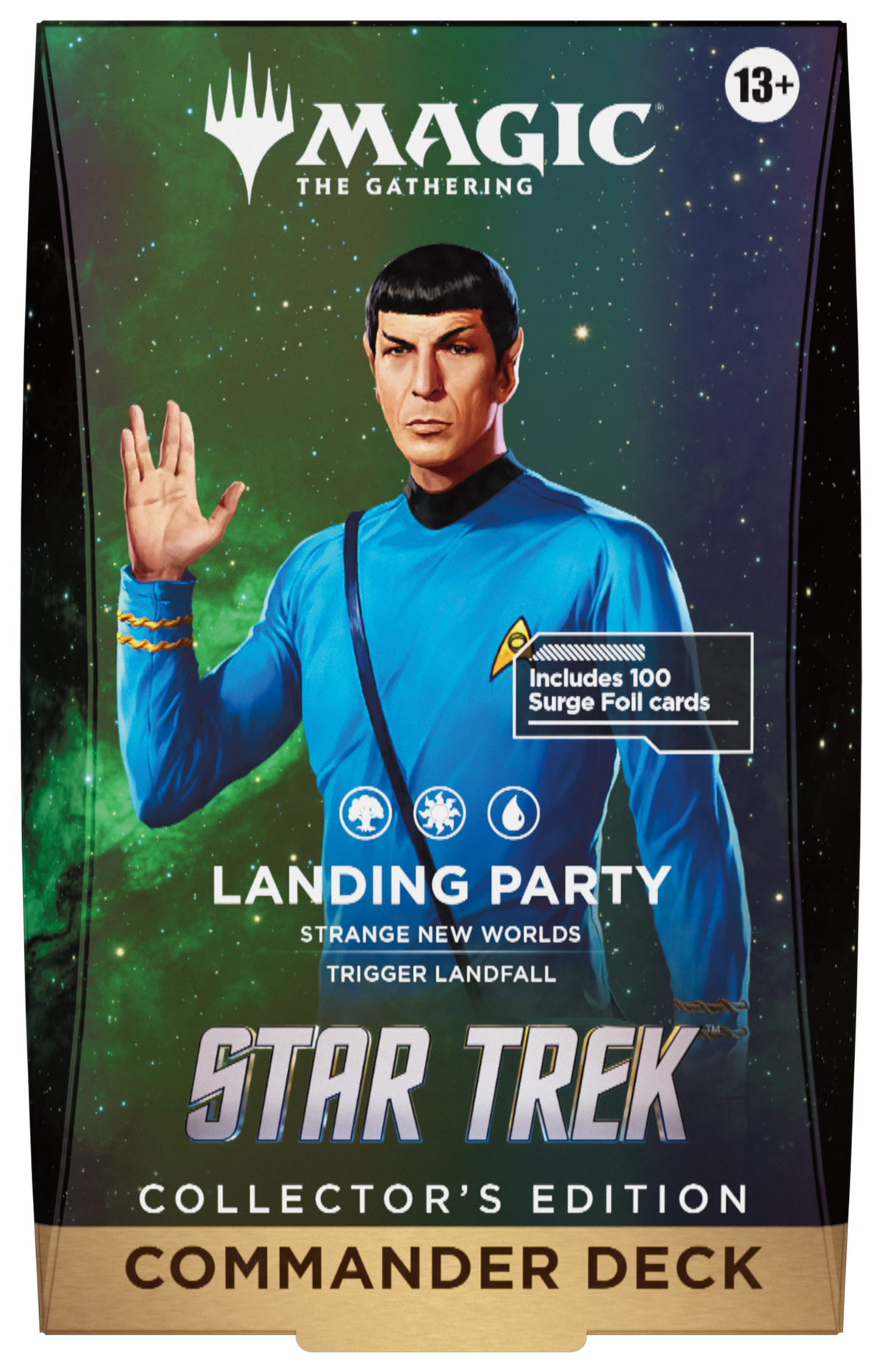 Magic: The Gathering Star Trek: Landing Party Collector's Edition - Commander Deck (Inglés) [Preventa]