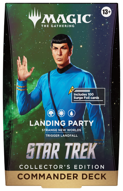 Magic: The Gathering Star Trek: Landing Party Collector's Edition - Commander Deck (Inglés) [Preventa]