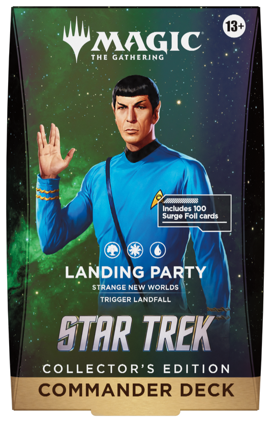 Magic: The Gathering Star Trek: Landing Party Collector's Edition - Commander Deck (Inglés) [Preventa]