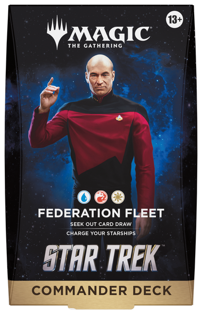 Magic: The Gathering Star Trek: Federation Fleet - Commander Deck (Español) [Preventa]