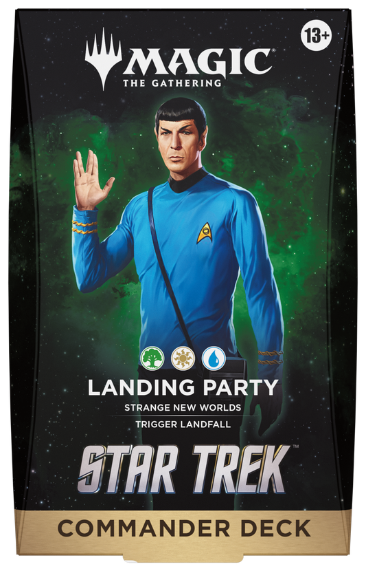Magic: The Gathering Star Trek: Landing Party - Commander Deck (Español) [Preventa]