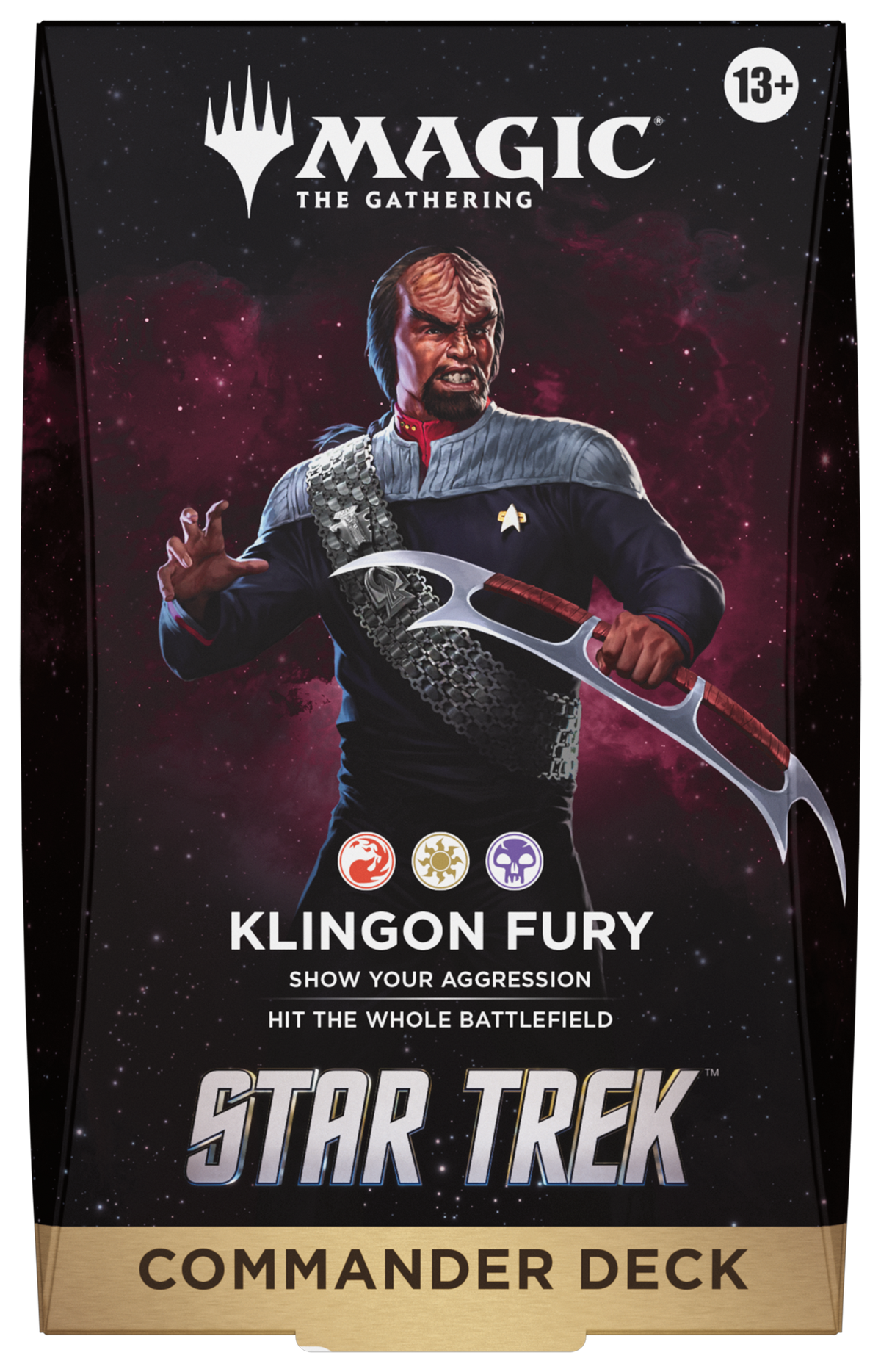 Magic: The Gathering Star Trek: Klingon Fury - Commander Deck (Español) [Preventa]