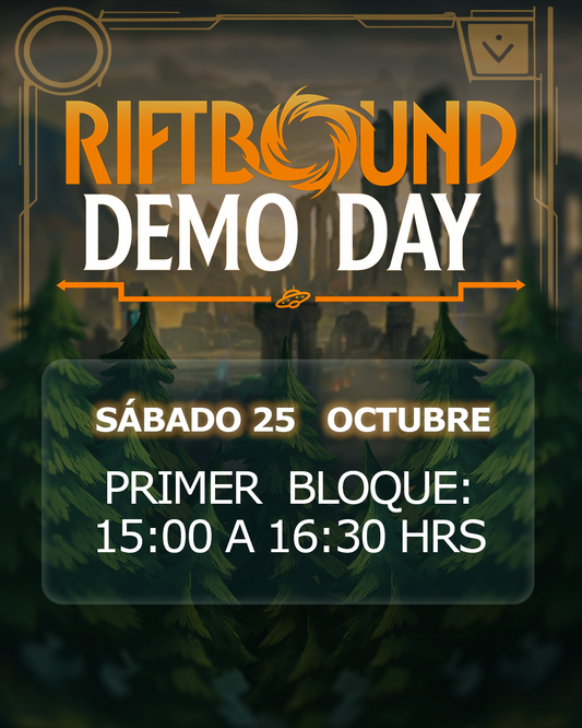 Entrada Evento Riftbound - Taller de Juego y Demostración - Sábado 25 -Primer bloque