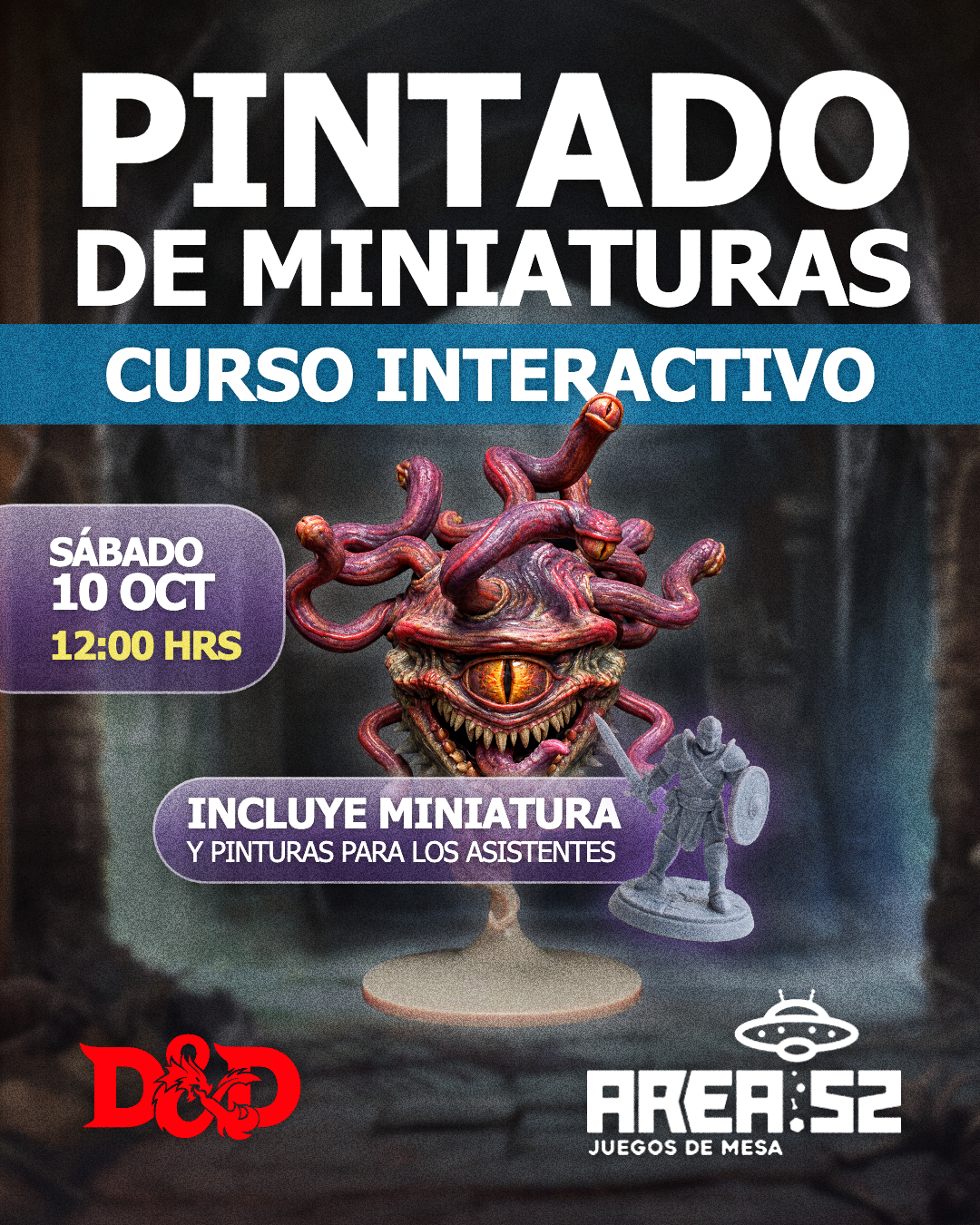 Inscripción — Curso de pintado miniaturas