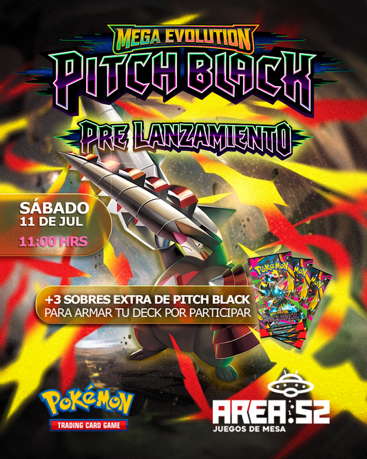 Inscripción — Pokemon - Pre lanzamiento Pitch black  (Horario AM)