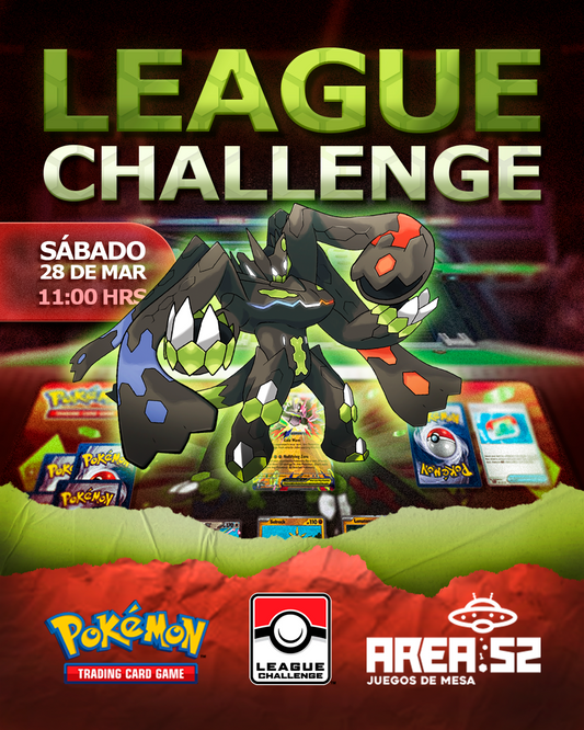 Inscripción — League challenge - Pokemon sábado 28 Marzo