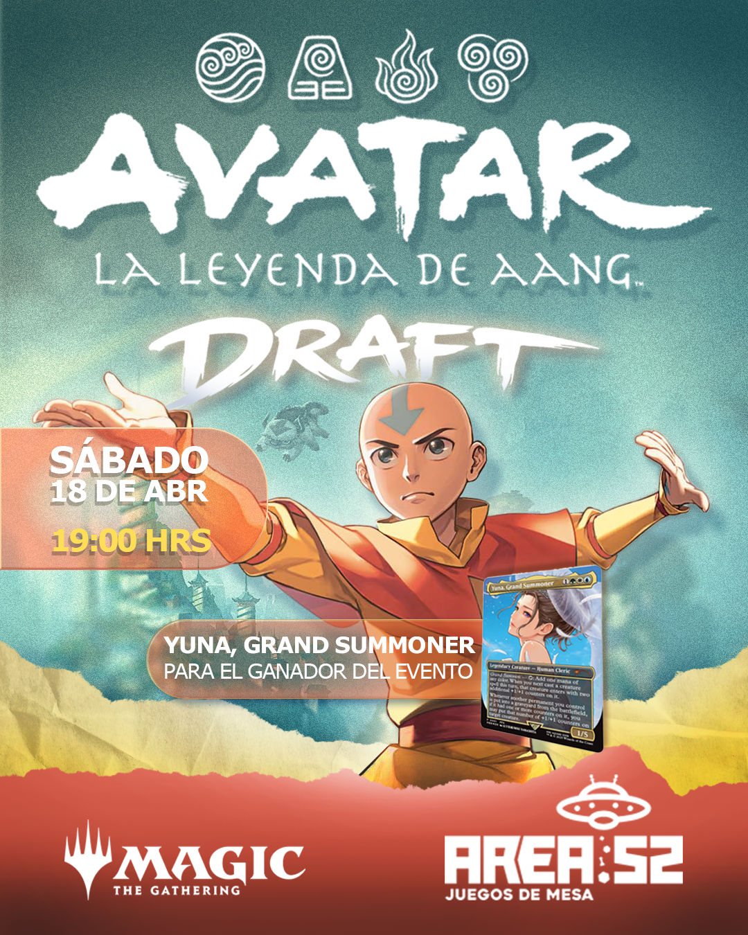 Inscripción — Draft - Magic:The gathering Avatar TLAB