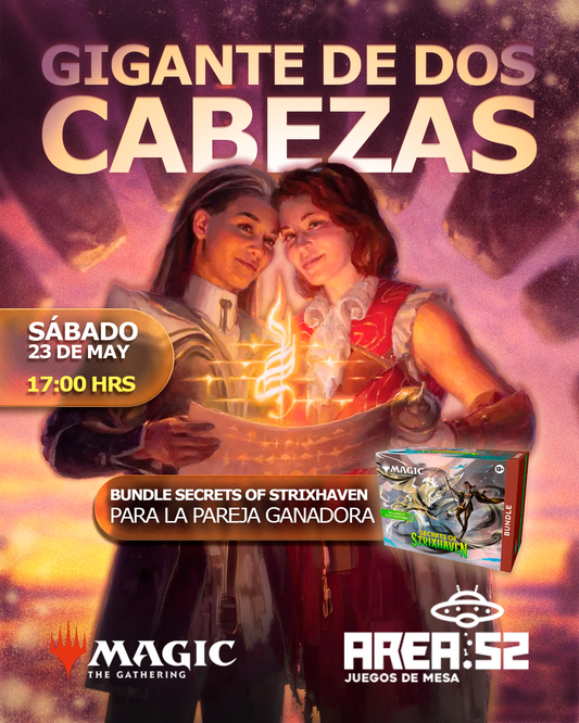 Inscripción — Magic:The gathering - Gigante de dos cabezas Srixhaven Formato preconstruido