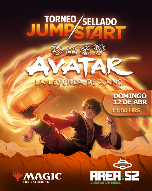 Inscripción — Jump/Start Avatar: The last Airbender