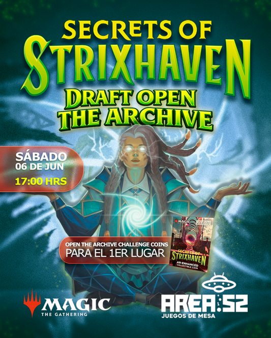 Inscripción — Magic: The gahtering  - Draft open the archive secrets of strixhaven