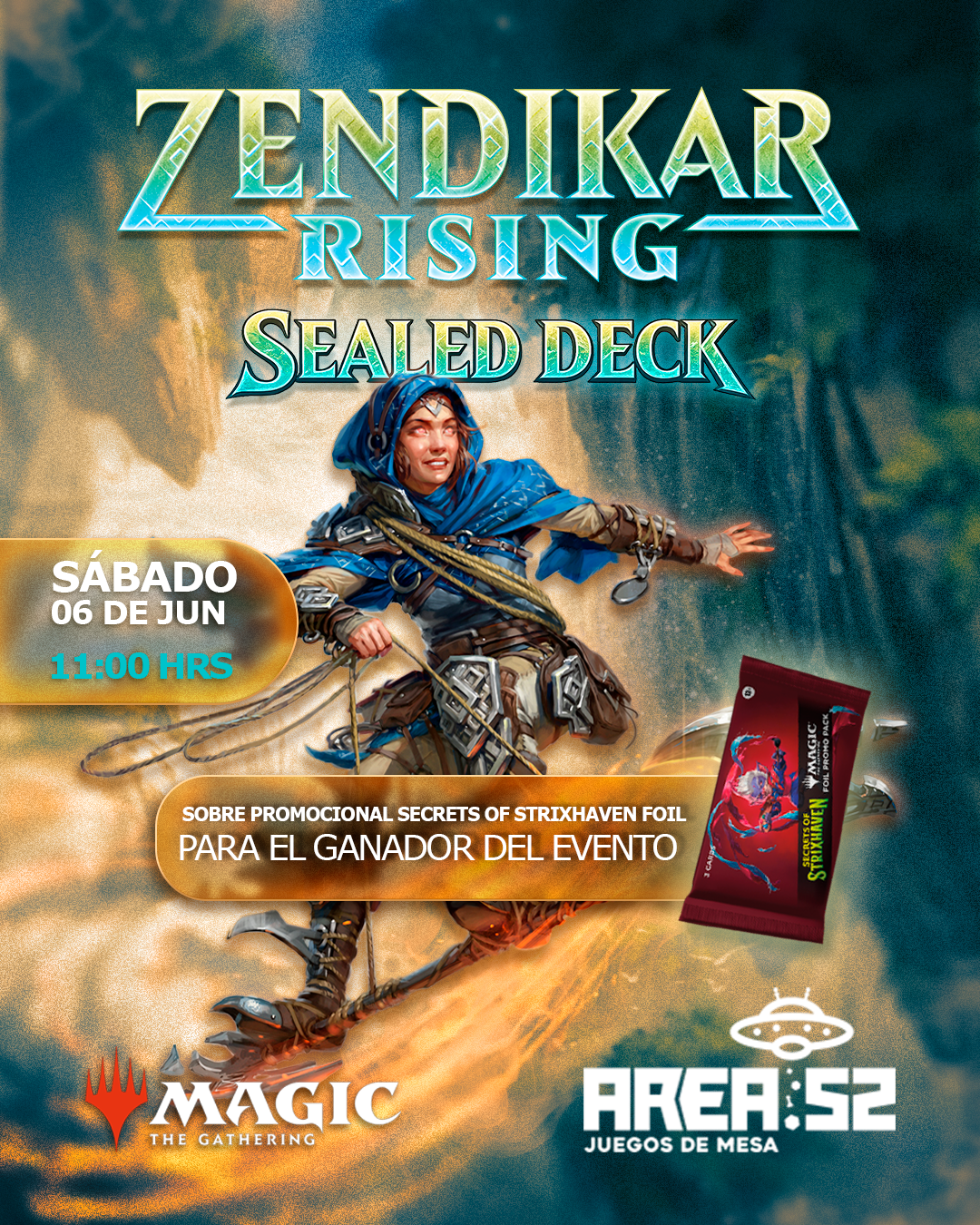 Inscripción — Magic: The Gathering - Zendikar rising Sealed deck
