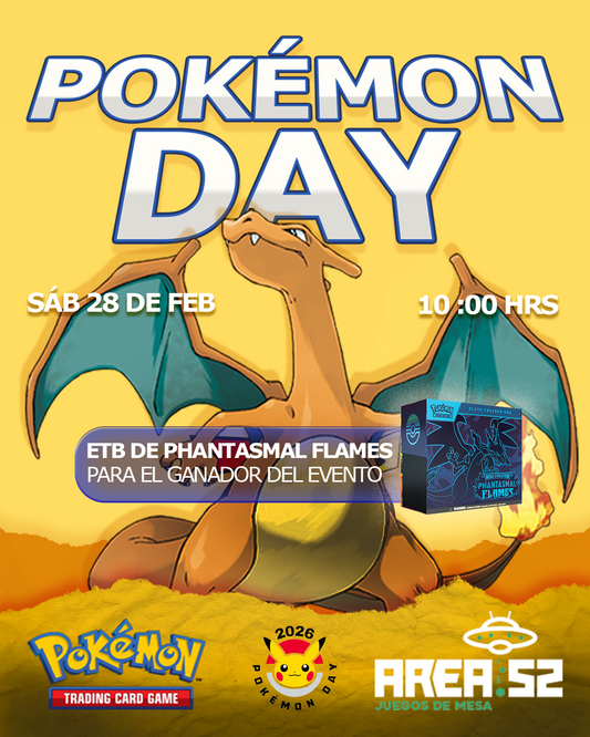 Inscripción Torneo Especial: Pokémon Day 2026 - Formato Estándar | 28 de Febrero